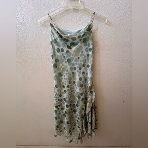 Cute spring summer dress with ruffles on it